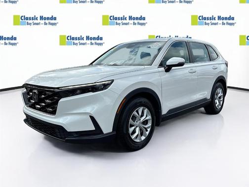 Platinum White Pearl 2024 Honda CR-V LX