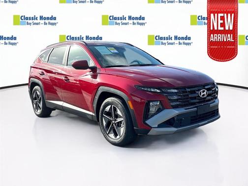 Red 2025 Hyundai TUCSON SEL
