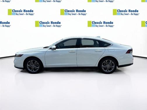 Platinum White Pearl 2024 Honda Accord EX