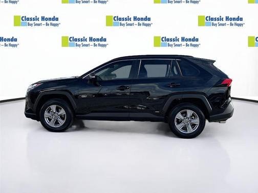 Midnight Black Metallic 2025 Toyota RAV4 Hybrid XLE