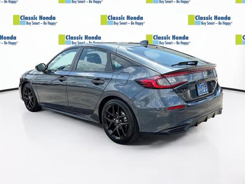 Meteorite Gray Metallic 2026 Honda Civic Sport