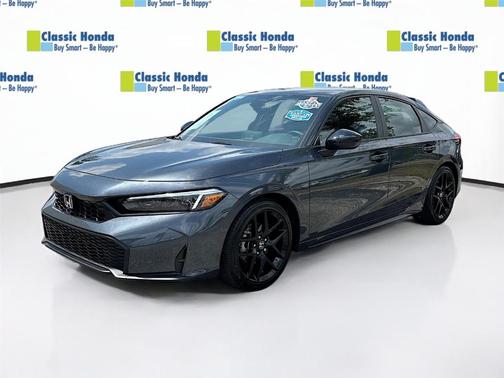 Meteorite Gray Metallic 2026 Honda Civic Sport