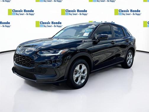 Crystal Black Pearl 2025 Honda HR-V LX