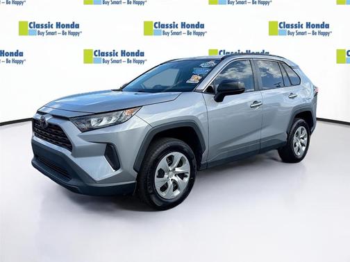 Silver Sky Metallic 2021 Toyota RAV4 LE