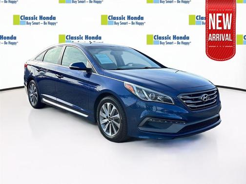 Lakeside Blue 2015 Hyundai SONATA Sport