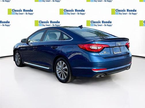Lakeside Blue 2015 Hyundai SONATA Sport