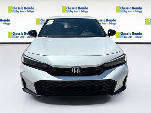 Platinum White Pearl 2026 Honda Civic Sport