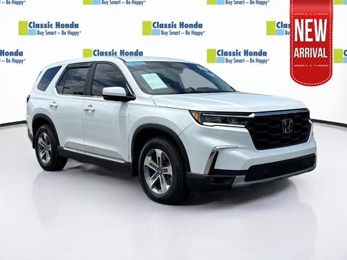 Platinum White Pearl 2024 Honda Pilot EX-L