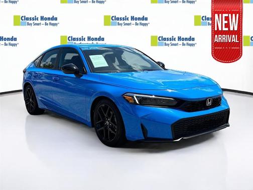 Boost Blue Pearl 2025 Honda Civic Sport