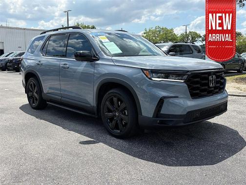 Sonic Gray Pearl 2025 Honda Pilot Black Edition