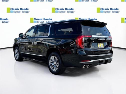 Onyx Black 2025 GMC Yukon XL Denali