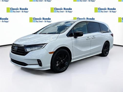 Platinum White Pearl 2024 Honda Odyssey Sport