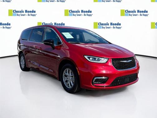 Red 2025 Chrysler Pacifica Select