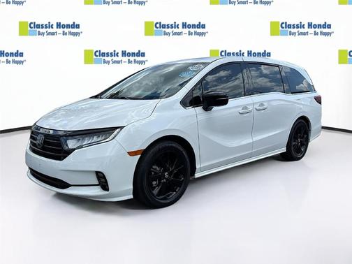 Platinum White Pearl 2024 Honda Odyssey Sport