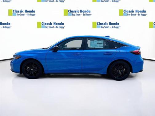 Boost Blue Pearl 2026 Honda Civic Hybrid Sport