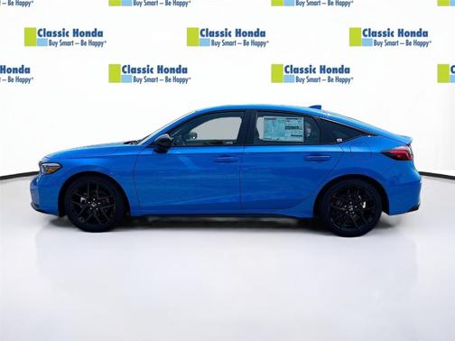 Boost Blue Pearl 2026 Honda Civic Hybrid Sport