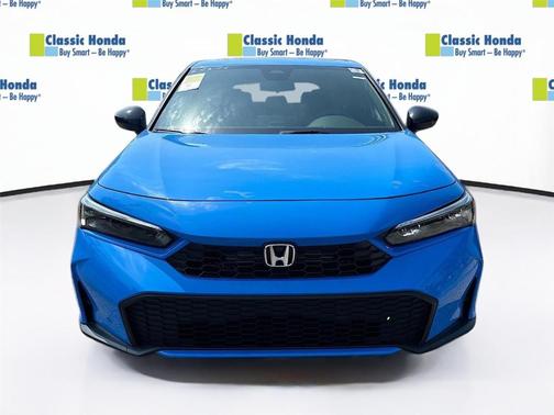 Boost Blue Pearl 2026 Honda Civic Hybrid Sport
