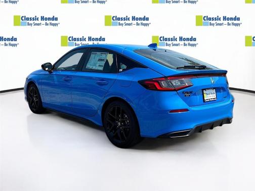 Boost Blue Pearl 2026 Honda Civic Hybrid Sport