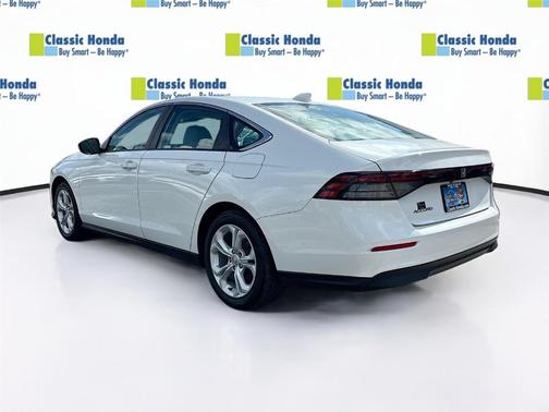 Platinum White Pearl 2024 Honda Accord LX