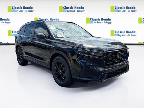 Crystal Black Pearl 2026 Honda CR-V Hybrid Sport-L