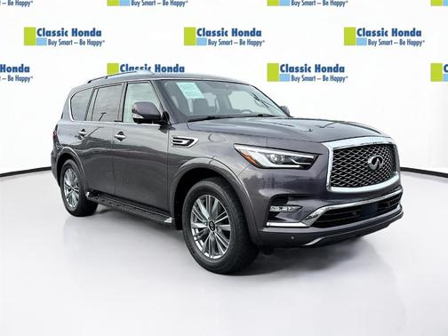 Anthracite Gray 2024 INFINITI QX80 Luxe