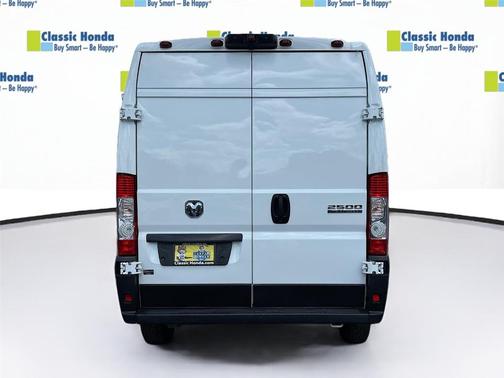 Bright White Clearcoat 2025 RAM ProMaster 2500 High Roof