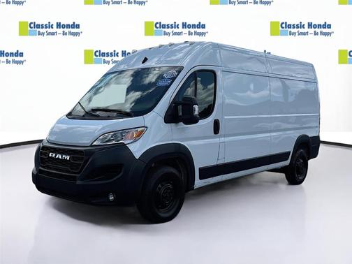 Bright White Clearcoat 2025 RAM ProMaster 2500 High Roof
