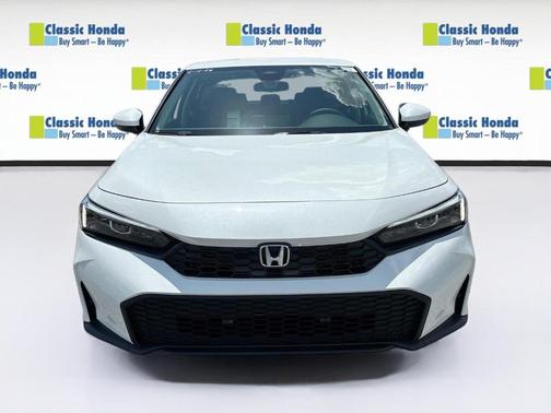 Platinum White Pearl 2026 Honda Civic LX