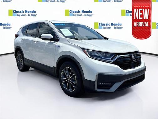 Platinum White Pearl 2022 Honda CR-V Hybrid EX-L