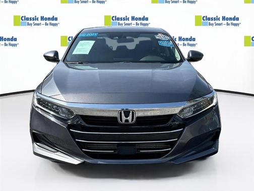 Modern Steel Metallic 2021 Honda Accord LX 1.5T