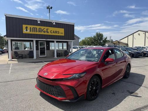 Supersonic Red 2025 Toyota Camry XLE