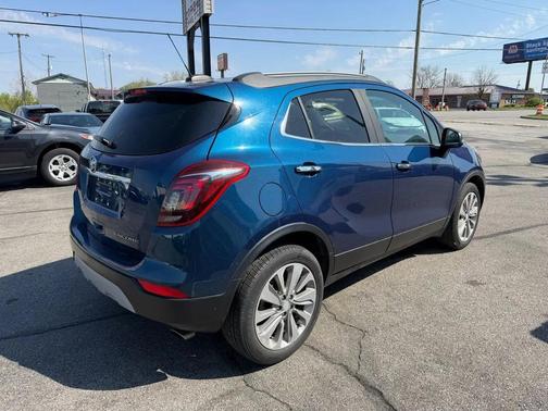 Deep Azure Metallic 2019 Buick Encore Preferred