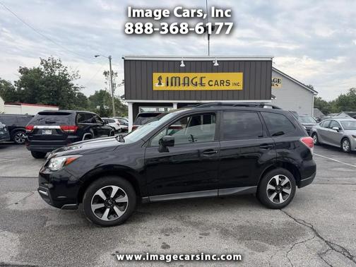 Crystal Black Silica 2018 Subaru Forester 2.5i Premium