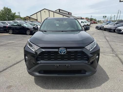 Midnight Black Metallic 2021 Toyota RAV4 Hybrid XLE