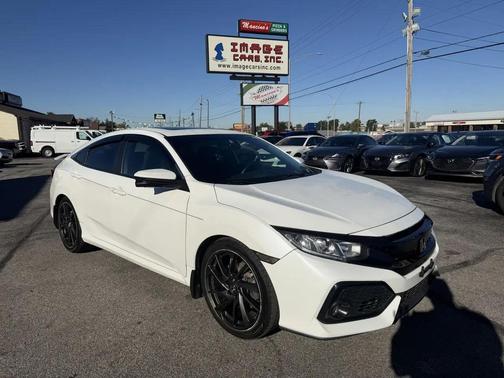 White Orchid Pearl 2017 Honda Civic Si
