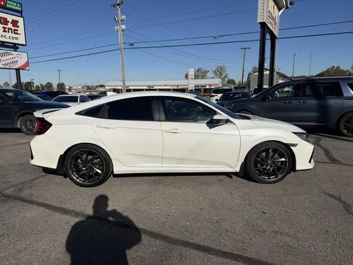 White Orchid Pearl 2017 Honda Civic Si