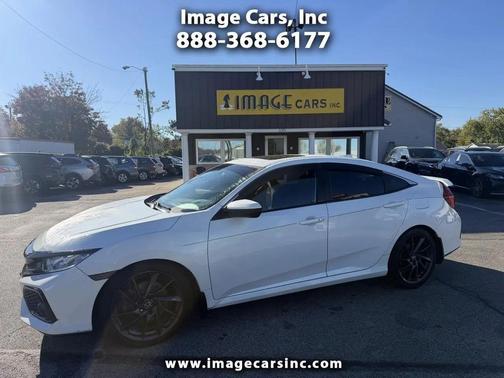 White Orchid Pearl 2017 Honda Civic Si