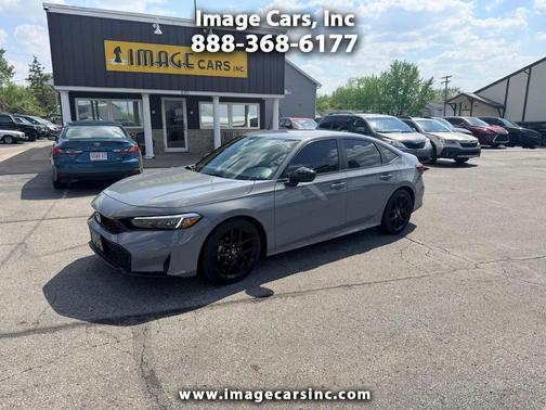 Gray 2025 Honda Civic Sport