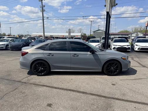 Gray 2025 Honda Civic Sport