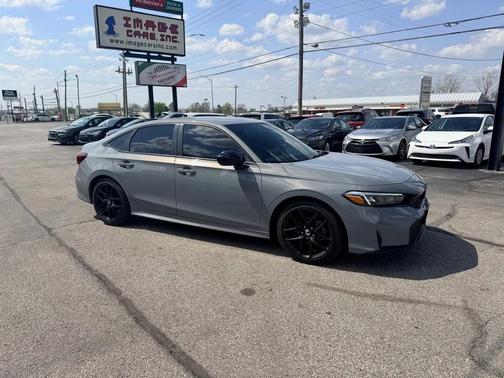 Gray 2025 Honda Civic Sport