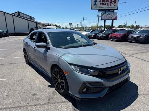 Aegean Blue Metallic 2020 Honda Civic Sport
