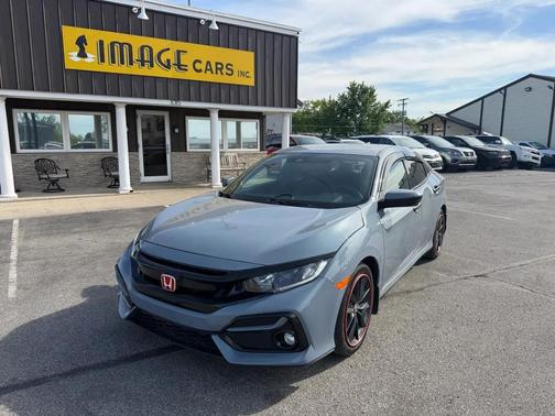 Gray 2021 Honda Civic EX