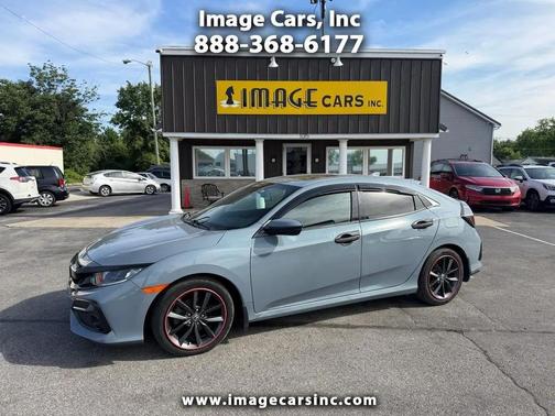 Gray 2021 Honda Civic EX