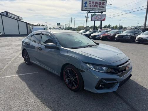 Gray 2021 Honda Civic EX