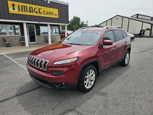 Deep Cherry Red Crystal Pearlcoat 2016 Jeep Cherokee Latitude