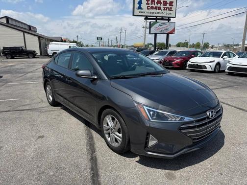 Portofino Gray 2020 Hyundai ELANTRA SEL