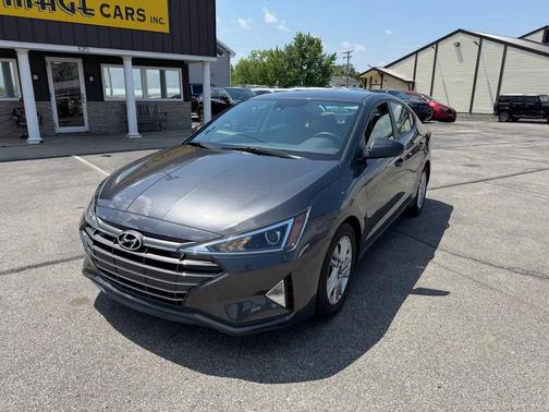 Portofino Gray 2020 Hyundai ELANTRA SEL