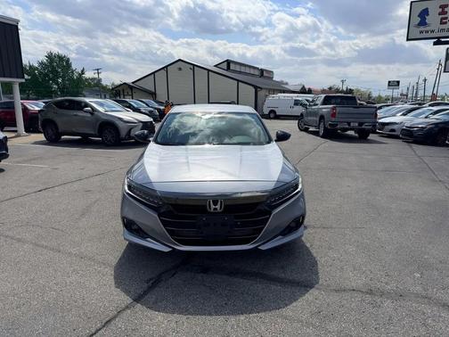 Lunar Silver Metallic 2021 Honda Accord Sport SE 1.5T