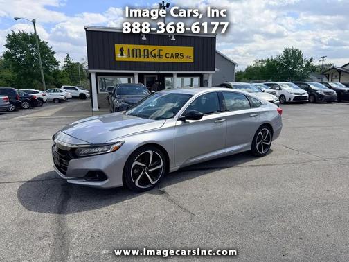 Lunar Silver Metallic 2021 Honda Accord Sport SE 1.5T
