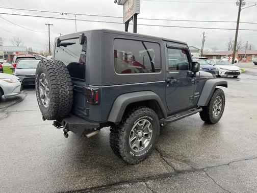 Gray 2017 Jeep Wrangler Sport